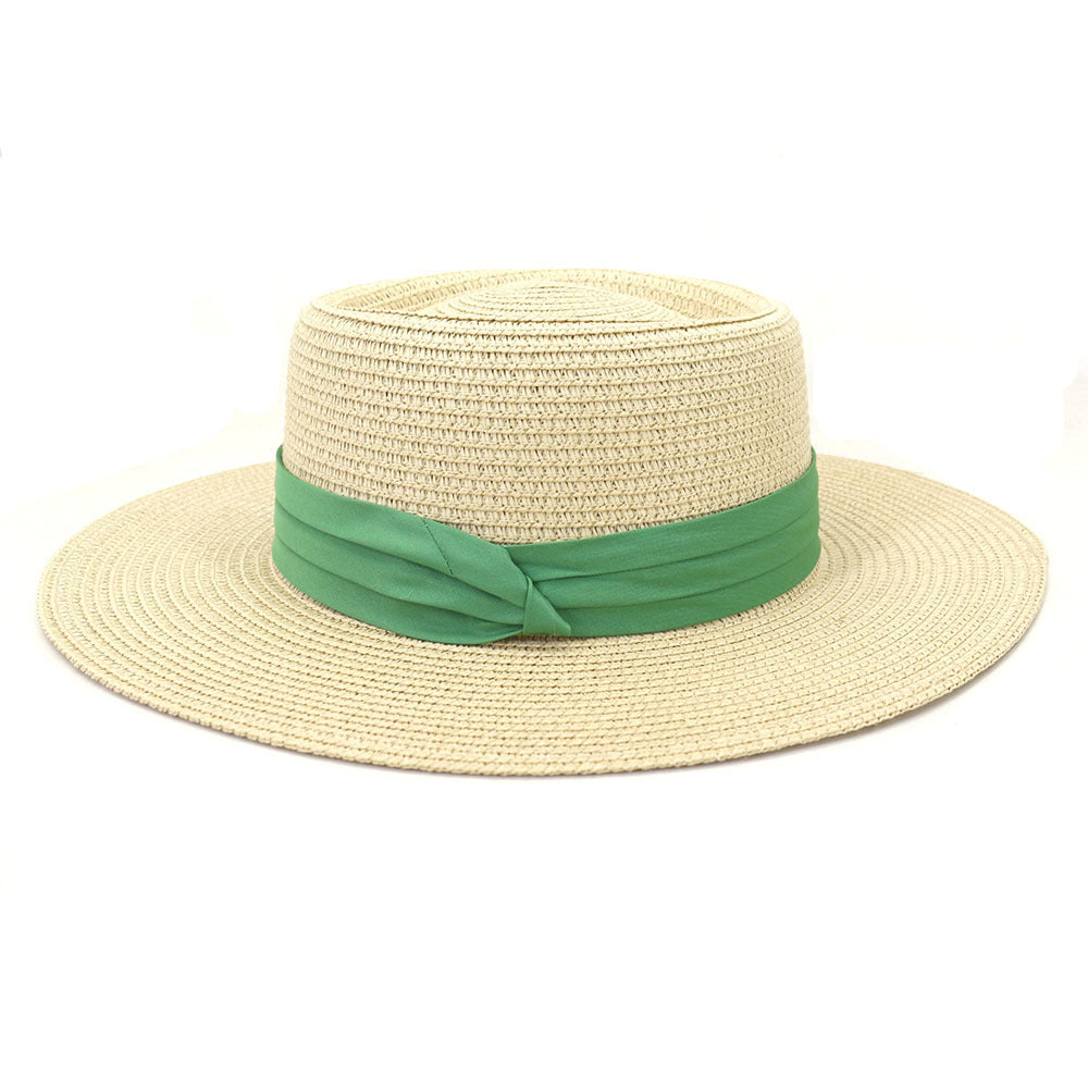 Breathable Sun Straw Boater Hat | Stornfield
