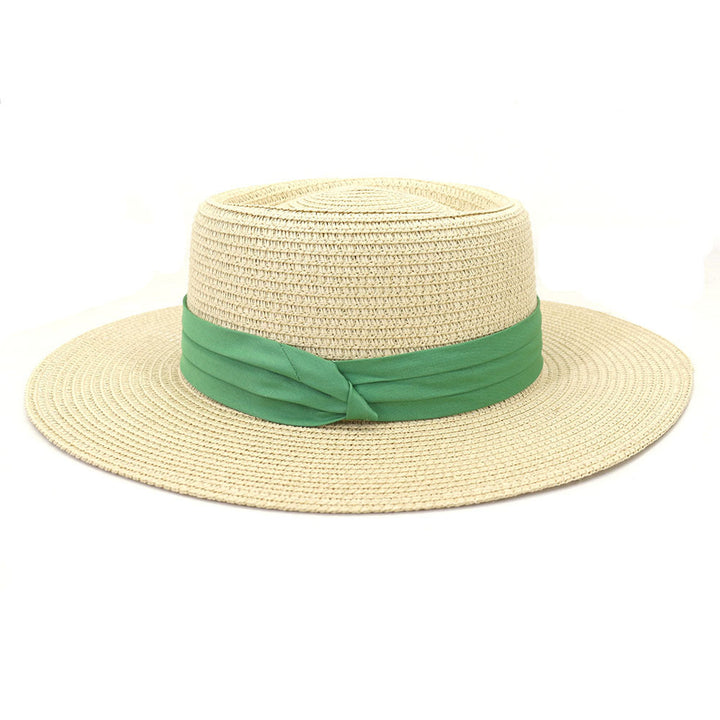 Breathable Sun Straw Boater Hat | Stornfield
