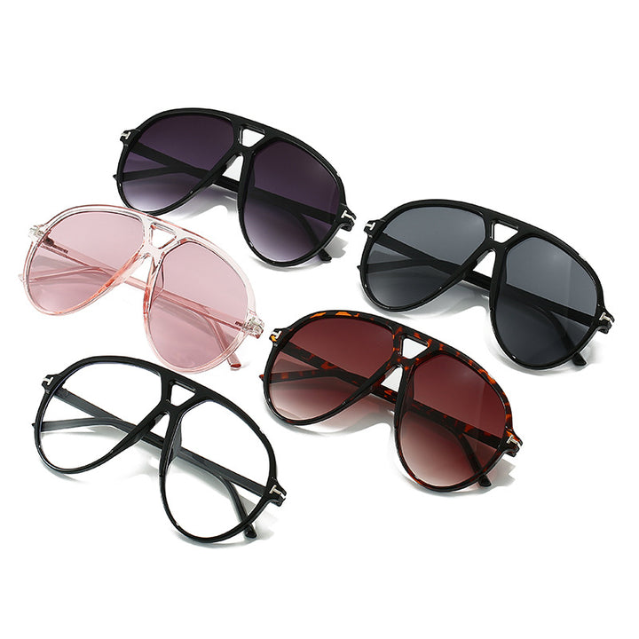 Women's oversized sunglasses in modern avant-garde design Stornfield