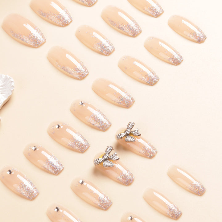 Sparkling Glitter Press-On Nail Tips Stornfield