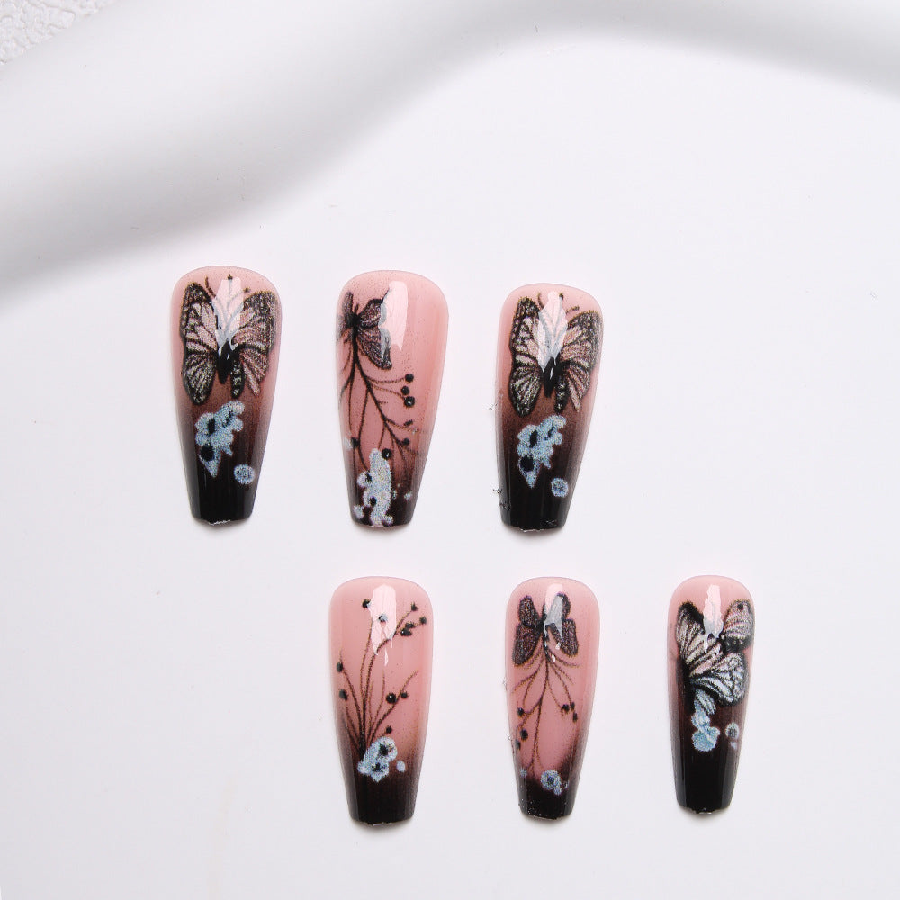Artistic Butterfly Press-On Nails Stornfield