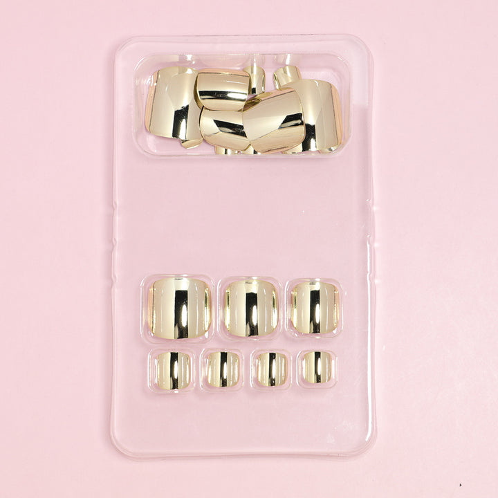 Premium Glossy Press-On Nail Kit Stornfield