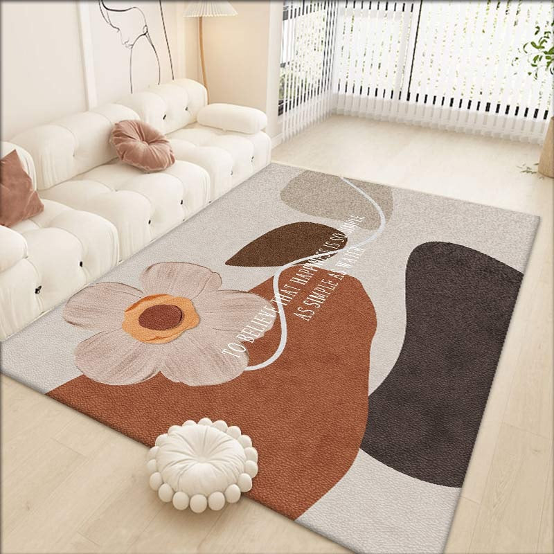 Elegant Floral Pattern Area Rug Stornfield