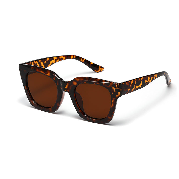 Women's fashionable sunglasses with unique animal print pattern Stornfield