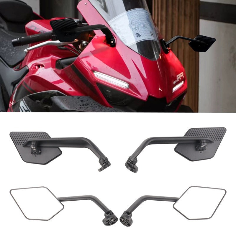 Adjustable Motorcycle Rearview Mirror with Robust Mounting System Stornfield