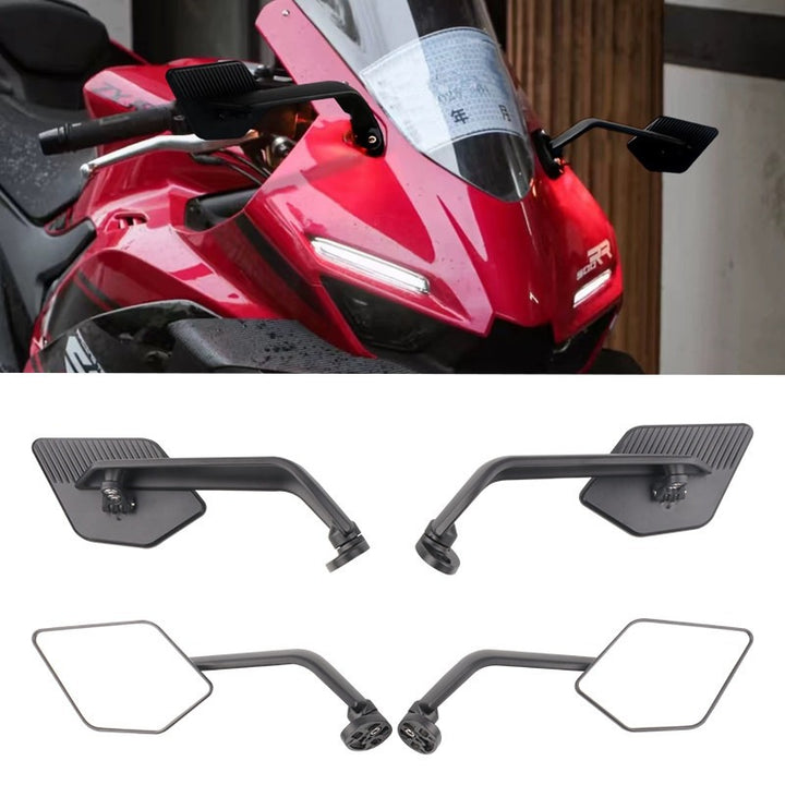 Adjustable Motorcycle Rearview Mirror with Robust Mounting System Stornfield