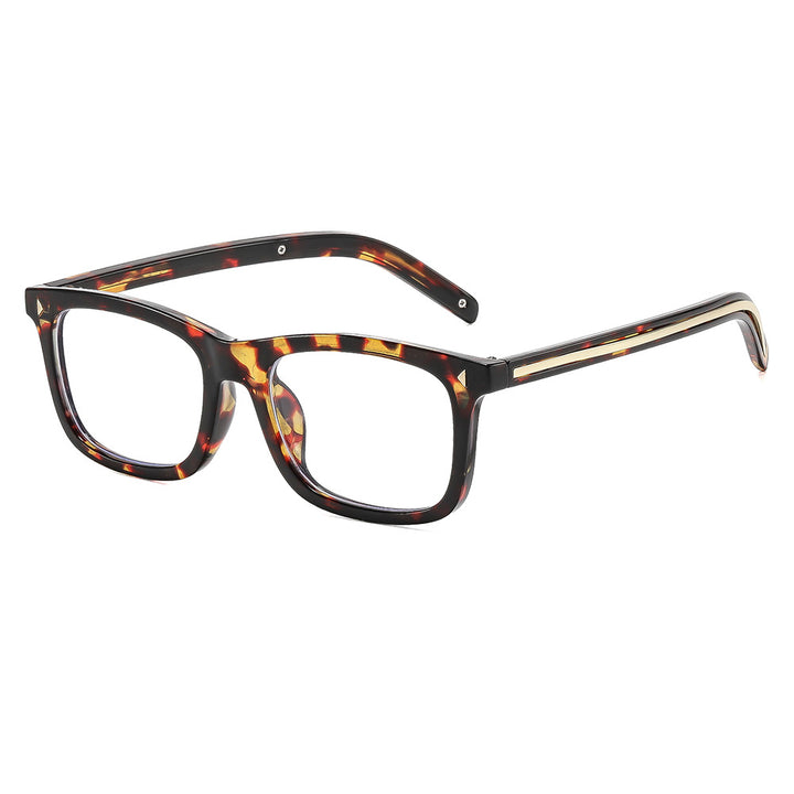 Men's Modern Rectangular Frame Glasses Stornfield