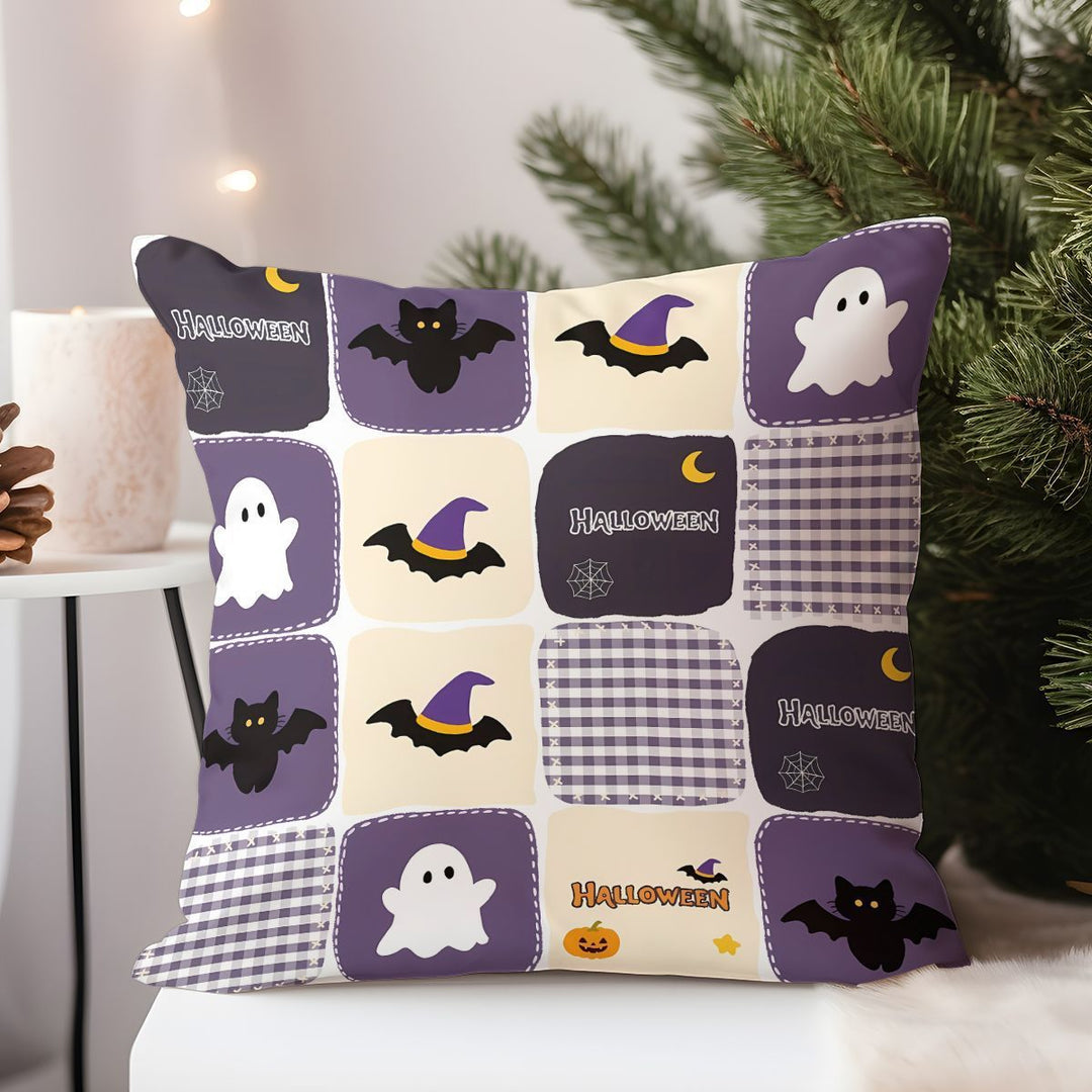 Halloween-Themed Decorative Cushion