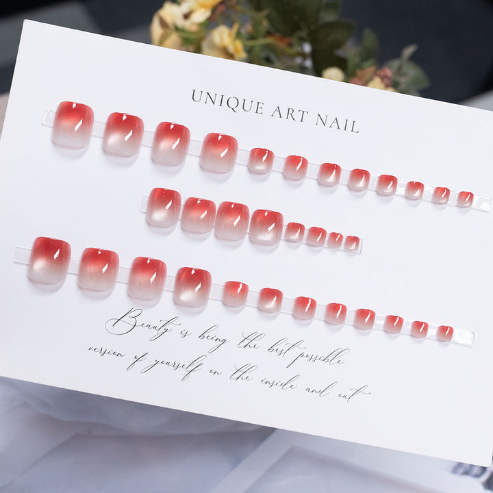 Decorative Ombre Press-On Toe Nail Art Stornfield
