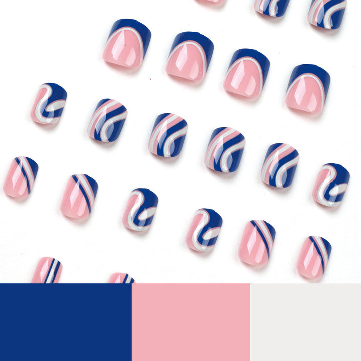 Creative Nail Art with Abstract Designs Stornfield