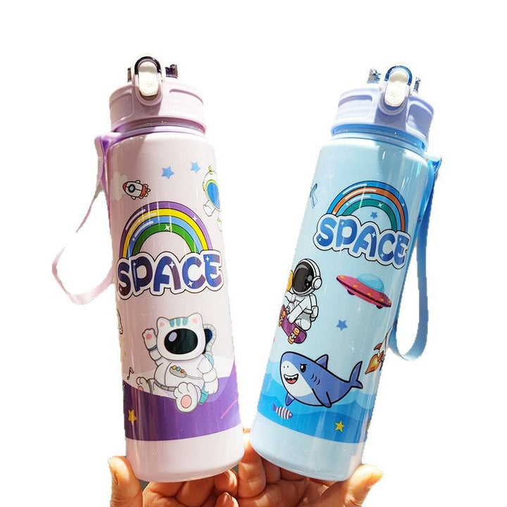 Ladies Fantasy Water Bottle with Practical Carry Strap Stornfield