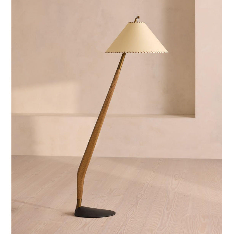 Contemporary Tilted Floor Lamp