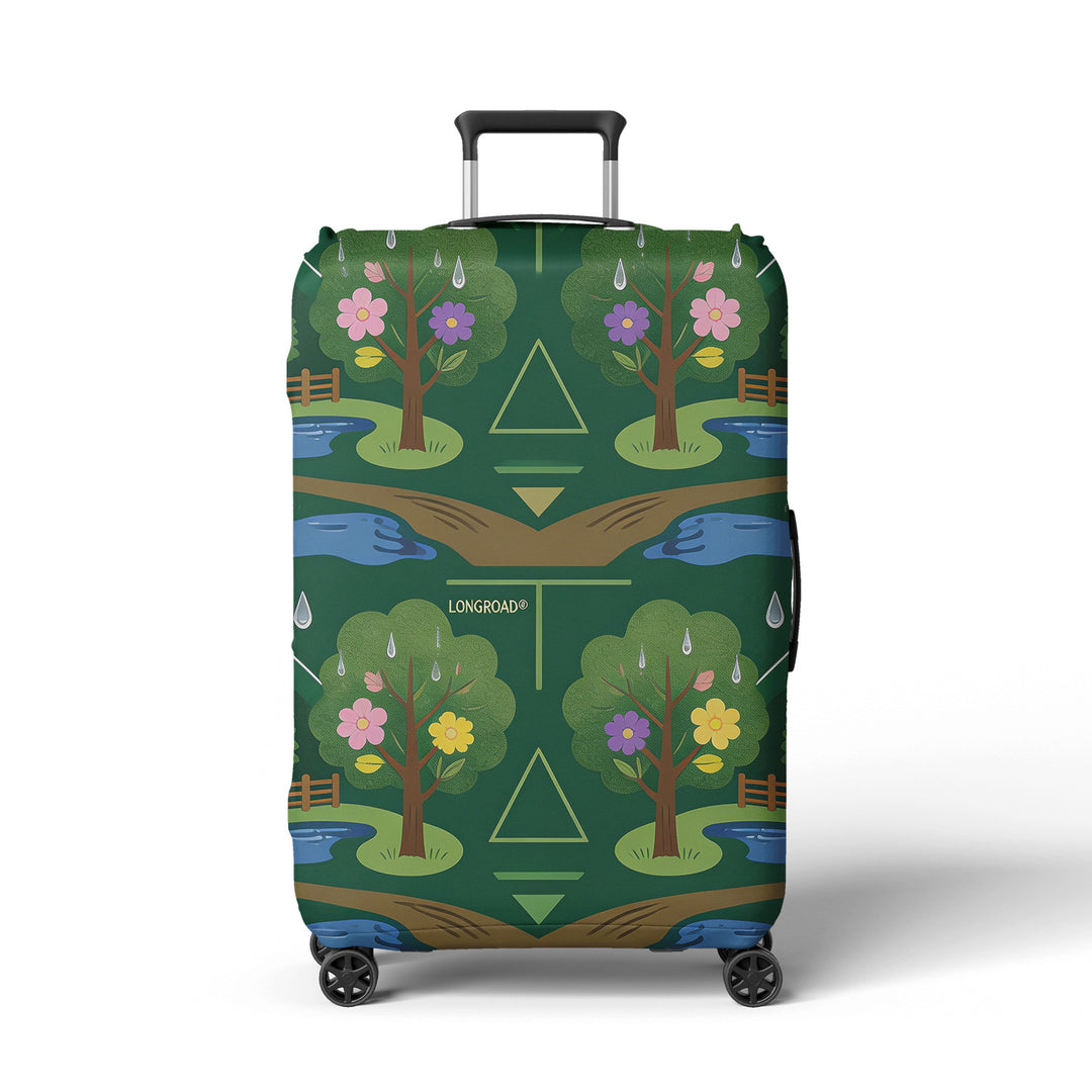 Women's suitcase cover with beach motif Stornfield