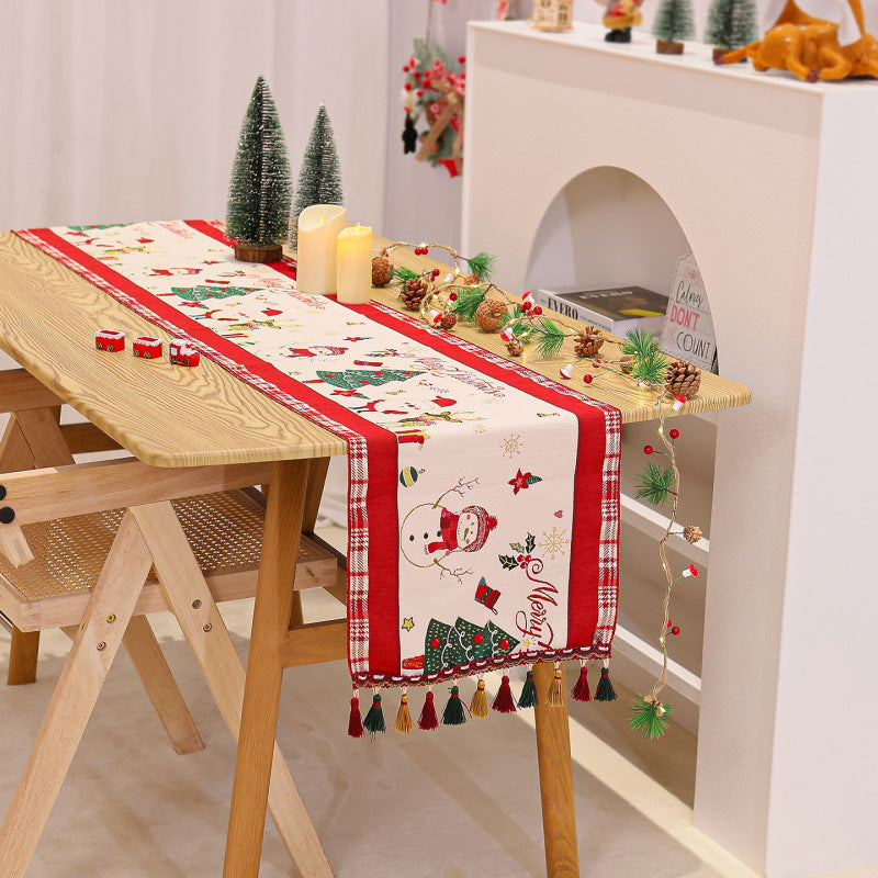 Festive table runner Stornfield