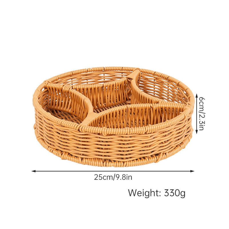 Round Woven Storage Organizer Stornfield