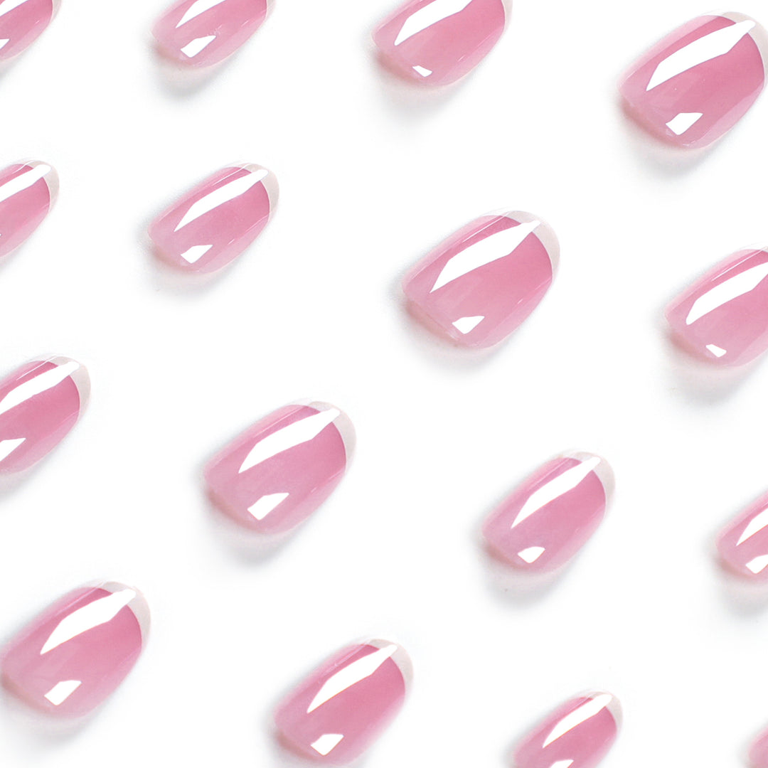 Exclusive Nail Art with Elegant French Tip Stornfield