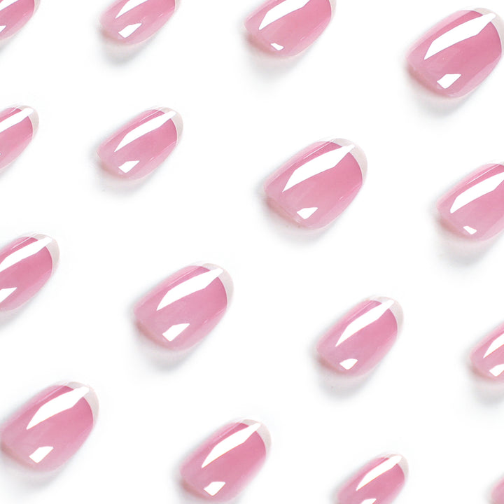 Exclusive Nail Art with Elegant French Tip Stornfield