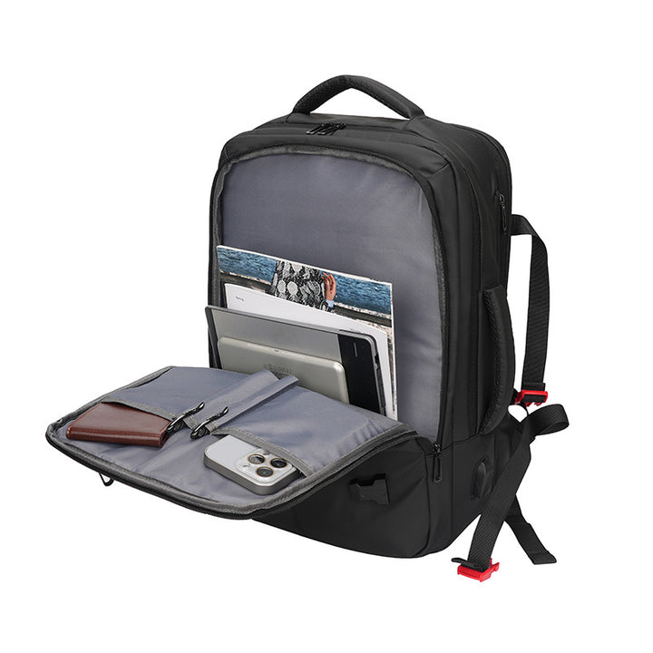 Multi-Functional Laptop Backpack with Water-Resistant Design and Ergonomic Straps Stornfield