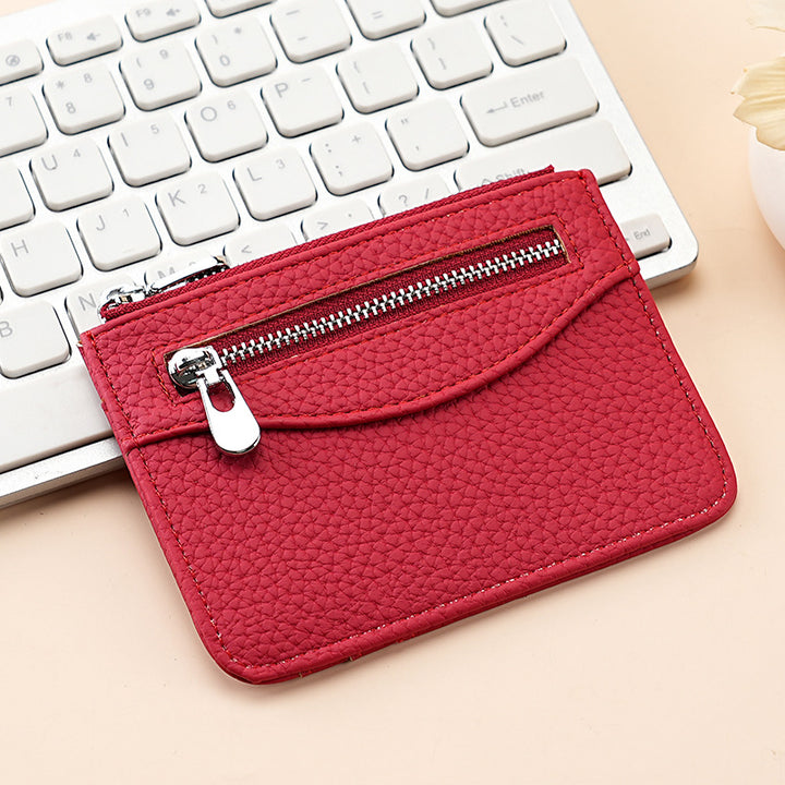 Textured Leather Cardholder