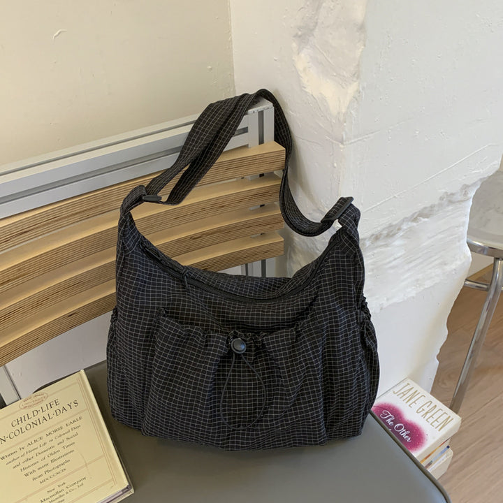 Casual Quilted Shoulder Bag