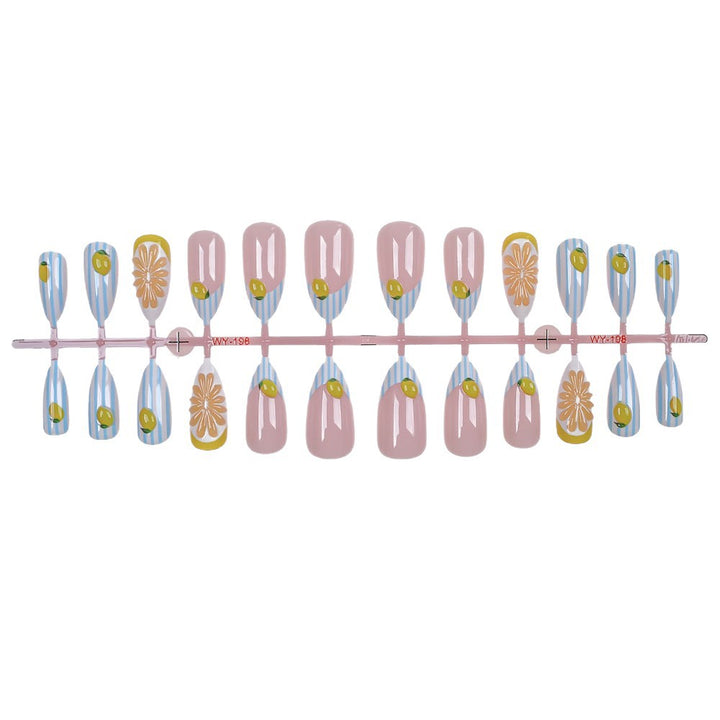 Elegant Artistic Press-On Nails Collection Stornfield