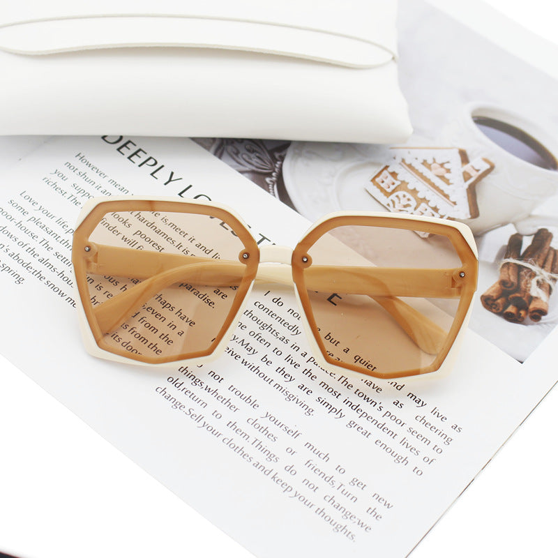Ladies Designer Sunglasses in Elegant Hexagon Design Stornfield