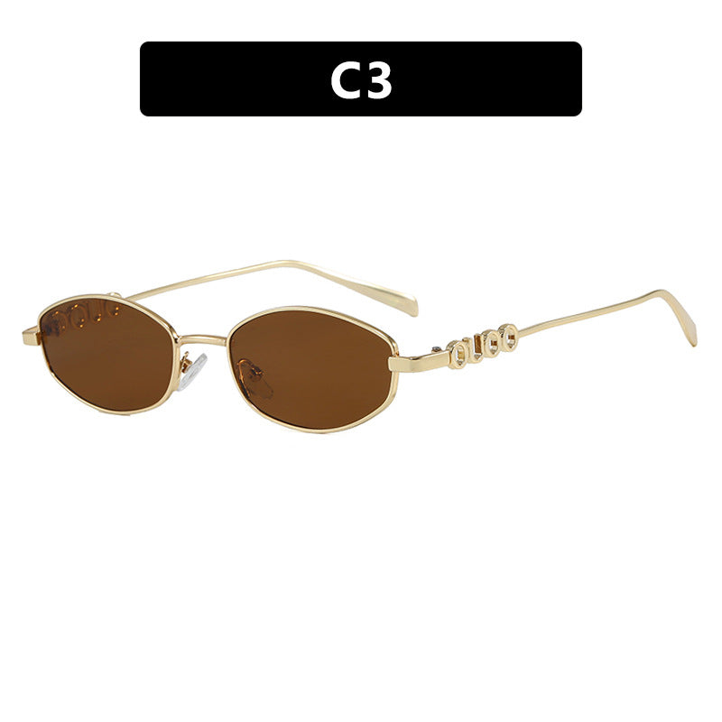 Women’s fashionable sunglasses with elegant stainless steel frame and UV protection Stornfield