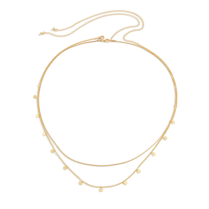 Layered Disc Necklace Stornfield