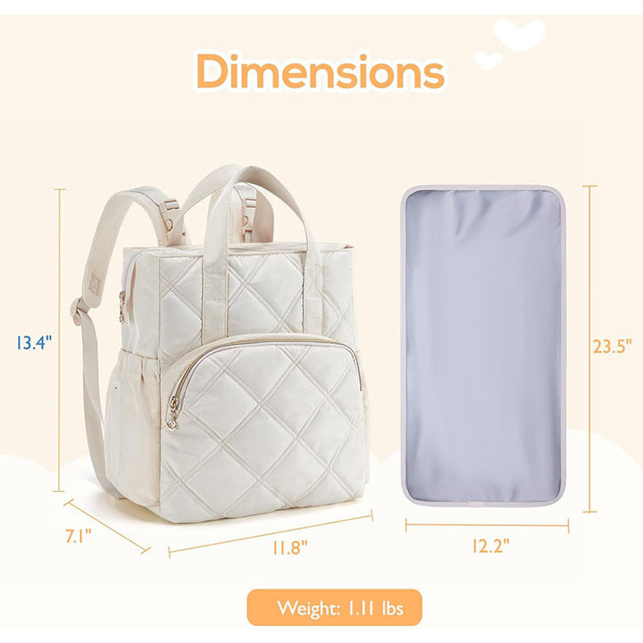 Padded backpack with versatile compartments Stornfield