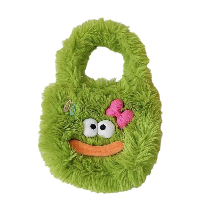 Cozy plush handbag with animal motif Stornfield