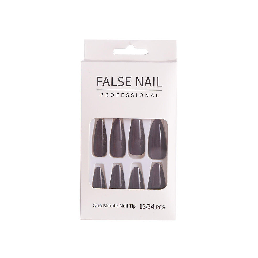 Premium Stiletto Press-On Nail Set with Reflective Finish Stornfield