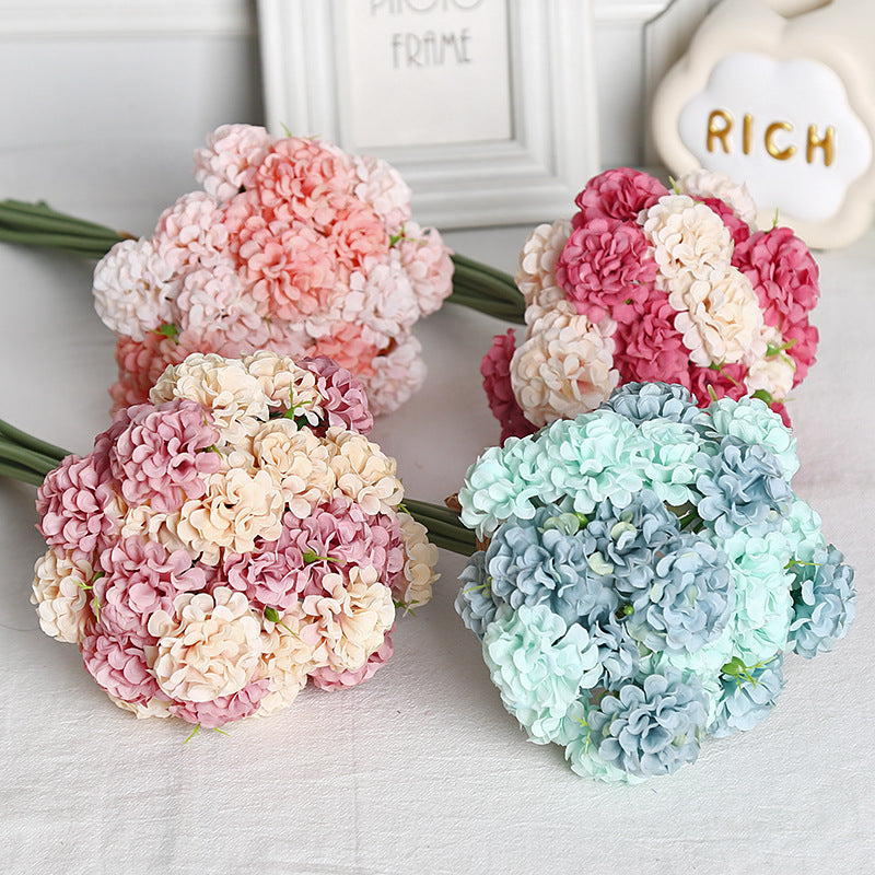 Faux Floral Bouquet for Home Decor Display