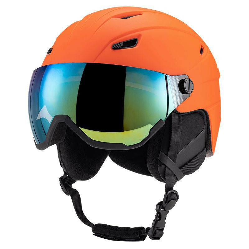 Snow Sports Helmet with Integrated Visor Stornfield