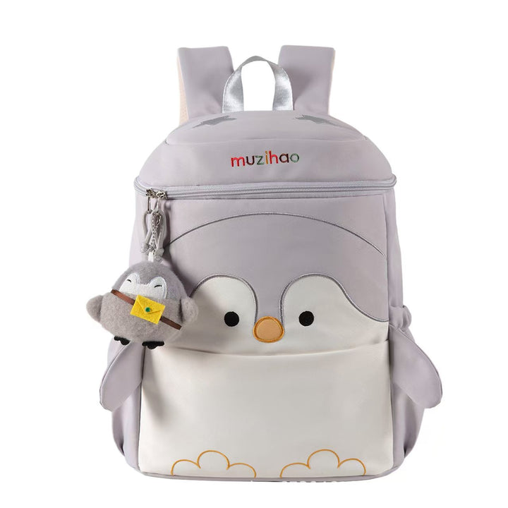 Children's Playful Penguin Design Backpack Stornfield