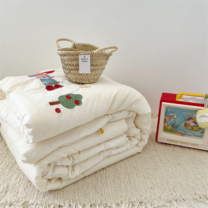 Unisex cuddly blanket with a cheerful animal motif Stornfield