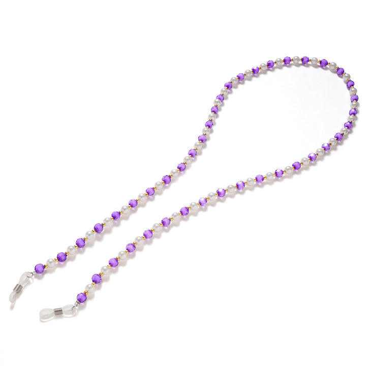 Elegant Pearl and Crystal Eyewear Chain Stornfield
