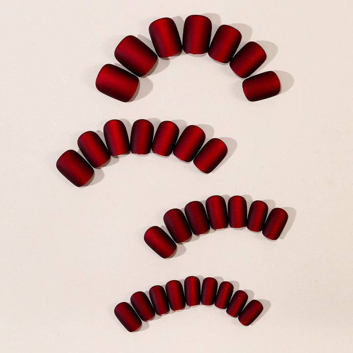 Matte Finish Press-On Nail Set Stornfield