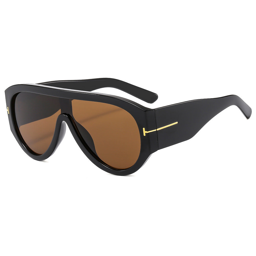 Bold Shield Sunglasses with Statement Design Stornfield