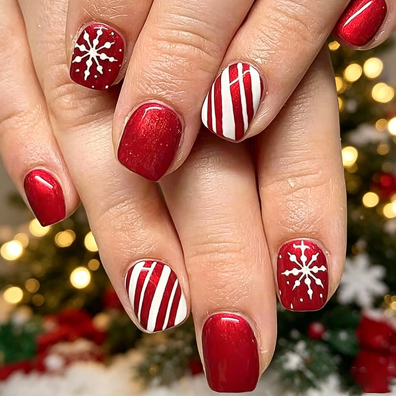 Festive Winter Nail Art Set Stornfield