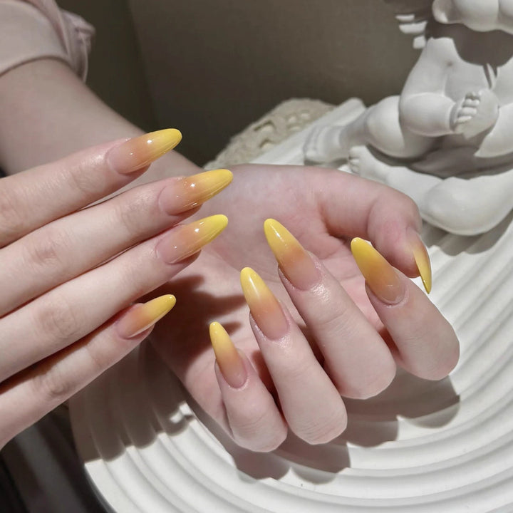 Gradual Ombre Stiletto Press-On Nails Stornfield
