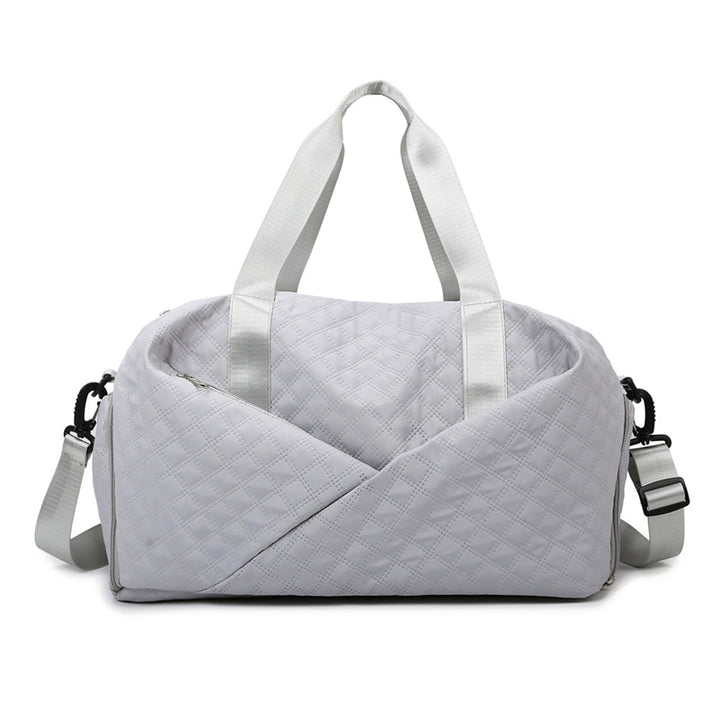 Sporty travel bag with elegant quilted pattern Stornfield