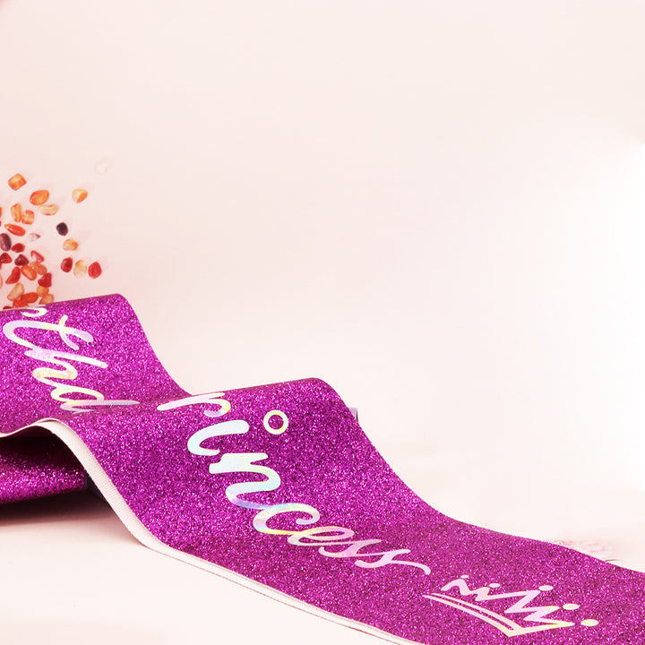 Women's Glittering Birthday Sash Stornfield
