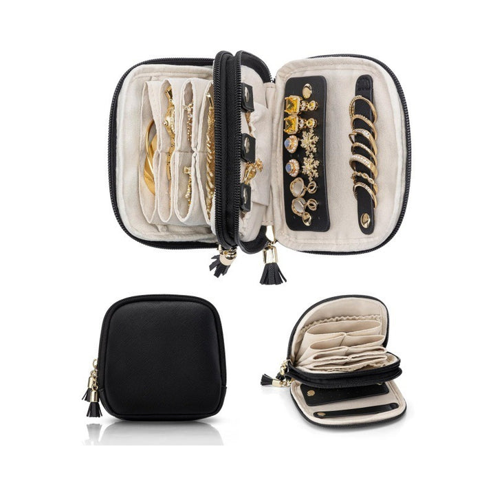 Elegant jewelry organizer with multiple compartments Stornfield