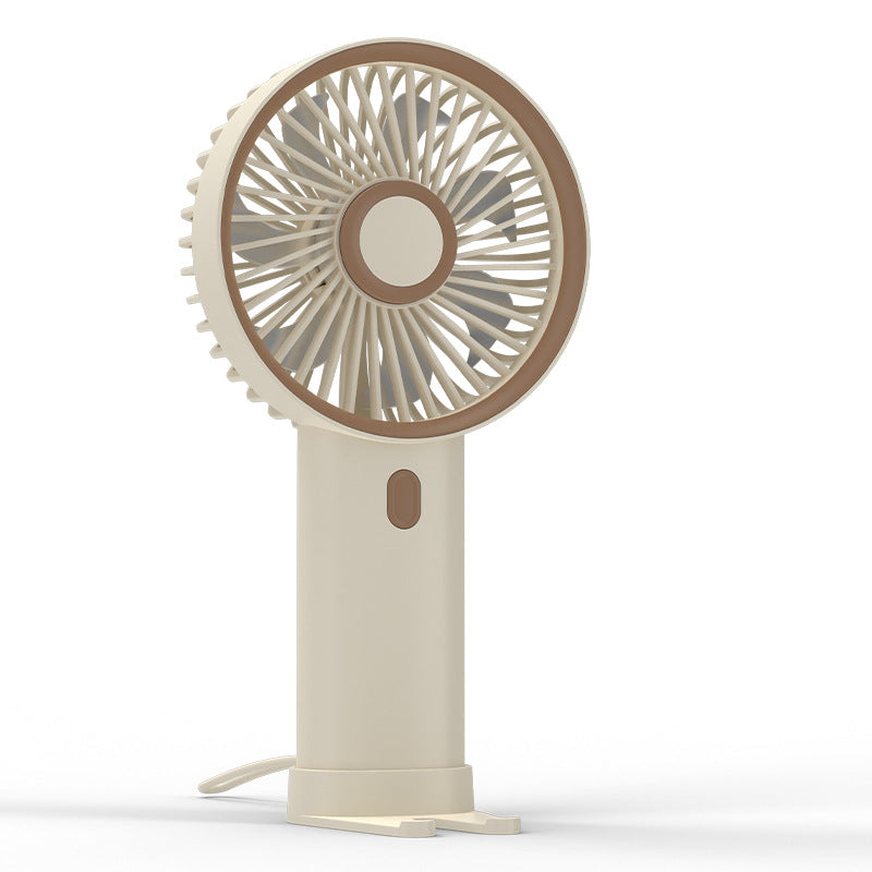 Women's Portable Hand Fan with Flexible Holder Stornfield