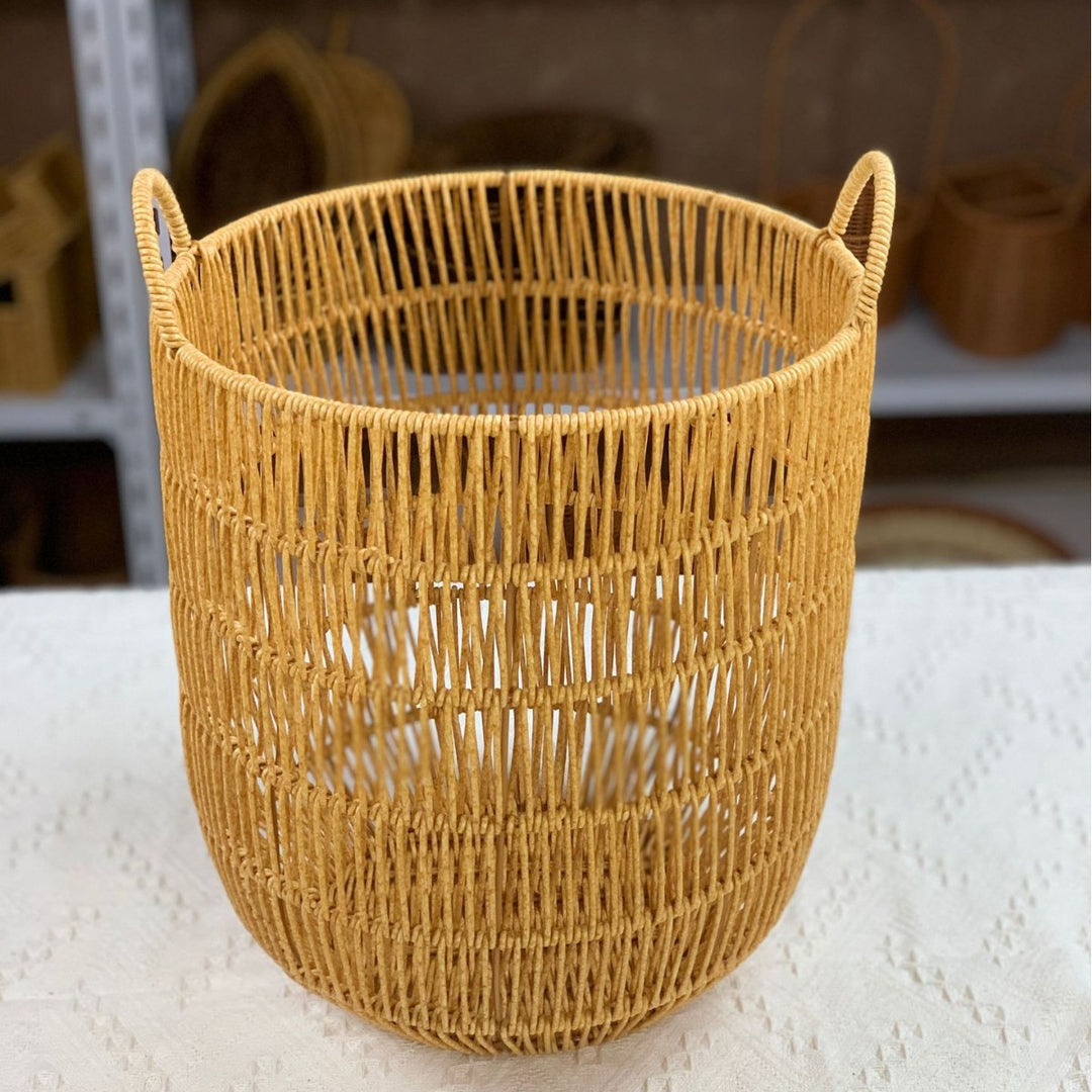 Contemporary Rectangular Woven Storage Bin Stornfield