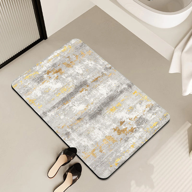 Ornate Decorative Bath Mat Stornfield