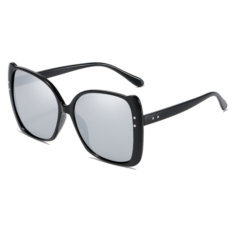 Women oversized sunglasses with brown gradient Stornfield