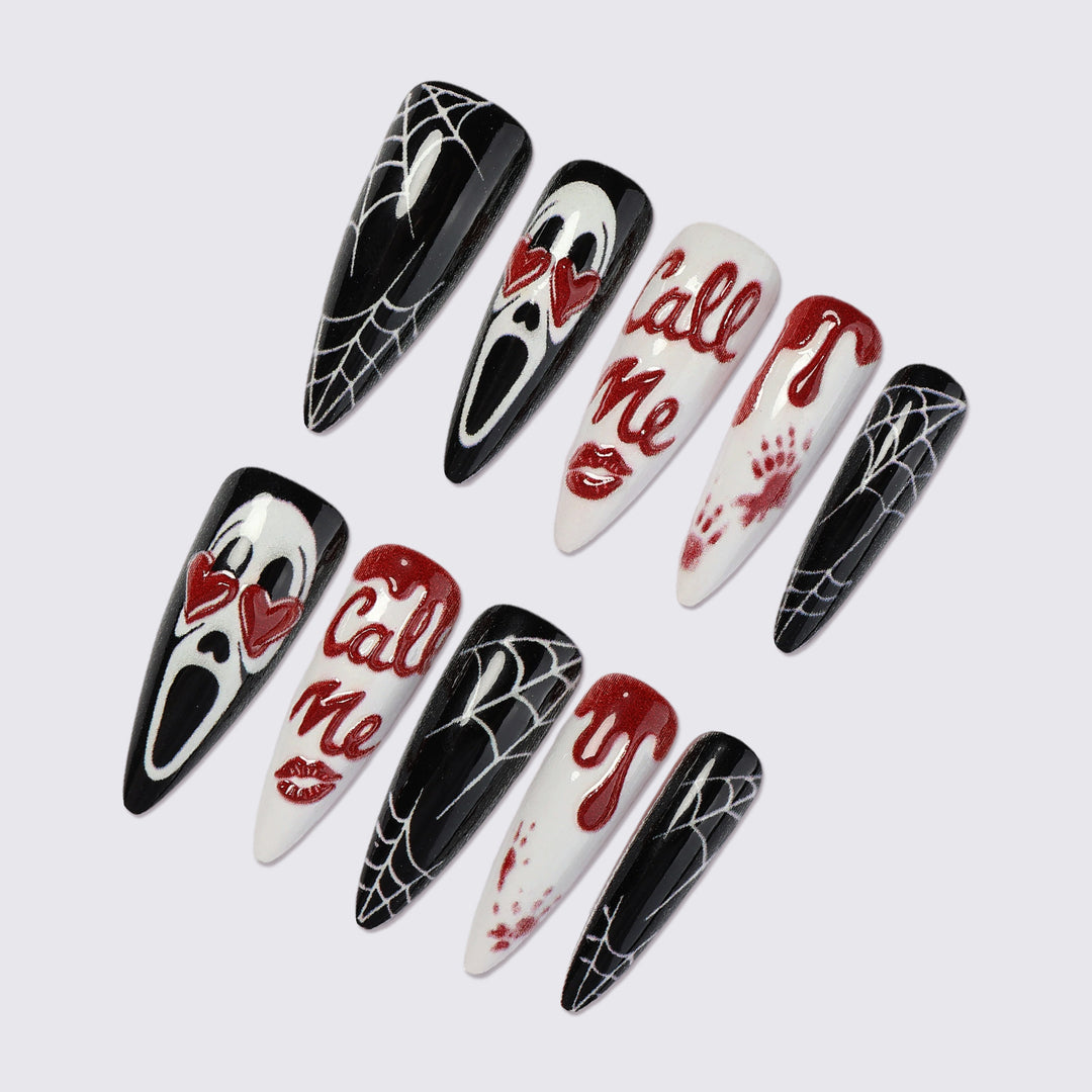 Creative Halloween Art Nail Set Stornfield