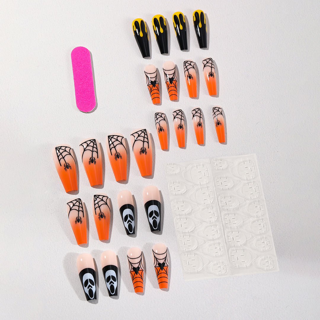 Halloween Themed Articulated Acrylic Nail Set Stornfield