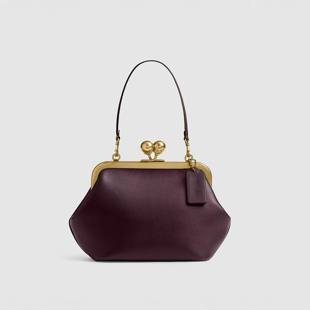 Crocodile Patterned Evening Handbag